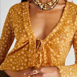 TIE FRONT FREE PEOPLE TOP !